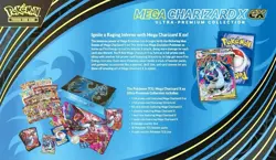 Pokemon Phantasmal Flames Mega Charizard X EX UPC UltraPremium Collection Sealed - Image 3