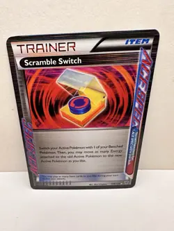 SCRAMBLE SWITCH #129/135 PLASMA STORM HOLO POKEMON TCG 2012 - Image 1