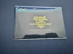 2025 YuGiOh World Championship Promo Cards Envelope Sealed NEW SEALED - Image 1