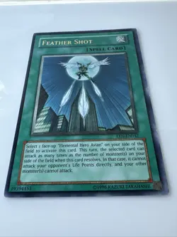 PT12 YUGIOH FEATHER SHOT EEN-EN042 ULTIMATE RARE - Image 2