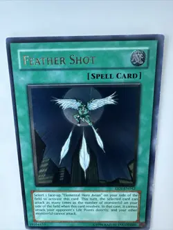 PT12 YUGIOH FEATHER SHOT EEN-EN042 ULTIMATE RARE - Image 5