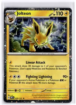 Jolteon - (Cosmos Holo) Miscellaneous Cards & Products 029/131 Pokemon Miscellan - Image 1