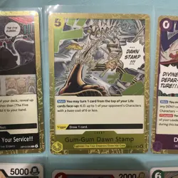 One Piece OP13 Rare Card Lot Of 19 Cards - Image 3
