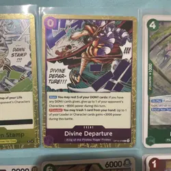 One Piece OP13 Rare Card Lot Of 19 Cards - Image 4