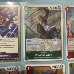 One Piece OP13 Rare Card Lot Of 19 Cards - Image 5