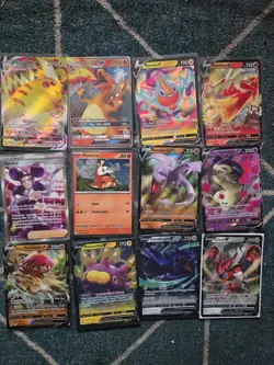 Job Lot 12x Pokemon TCG Card Game Full Art Illustration Rare Scarlet Sword 5 - Image 1