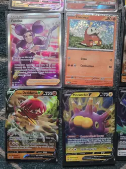Job Lot 12x Pokemon TCG Card Game Full Art Illustration Rare Scarlet Sword 5 - Image 4