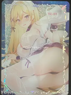 🔥 Clumsy Maid Suck Suck Goddess Story Anime Waifu Quicksand Card YC 3 🔥 - Image 2