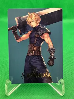 Cloud, Ex-SOLDIER Art Card (Gold-Stamped Signature) - Art Series: Final Fantasy - Image 1