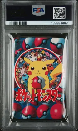 1998 Televi-kun Moltres Japanese Pokemon Playing Card King Of Clubs PSA 9 MINT - Image 2