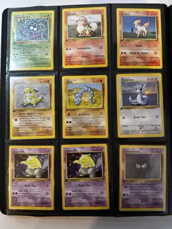 Pokemon TCG Base Set French 1st Edition Pikachu Charmander Trainer 45 Cards Nm - Image 3