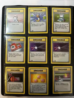Pokemon TCG Base Set French 1st Edition Pikachu Charmander Trainer 45 Cards Nm - Image 5