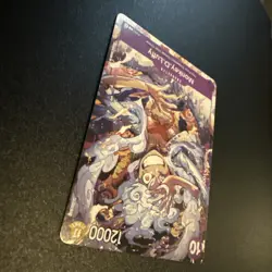ONE PIECE CARD GAME MONKEY D. LUFFY GEAR 5 ENGLISH LIMITED PROMO CARD NEAR MINT - Image 3