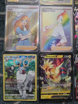 Job Lot 12x Pokemon TCG Card Game Bundle Full Art Illustration Rare Scarlet - Image 4