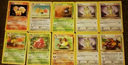 Pokemon Card Bundle 1999-2000 Good Clean Condition - Image 5