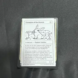 Champion of the Hareish - Mystery Booster 2 Playtest Cards (MB2PC) - MTG - Image 1