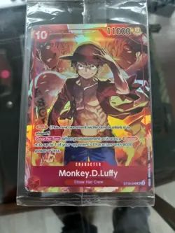 Monkey.D.Luffy (Treasure Booster Set) ST10-006 One Piece Promotion Cards Foil - Image 1