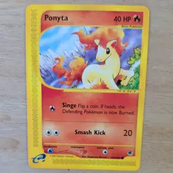 PONYTA 126/165 POKEMON CARD (EXPEDITION BASE SET) - Image 1
