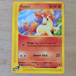 PONYTA 126/165 POKEMON CARD (EXPEDITION BASE SET) - Image 2