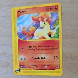 PONYTA 126/165 POKEMON CARD (EXPEDITION BASE SET) - Image 4