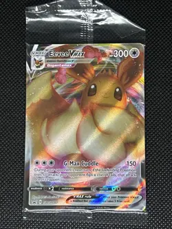 Eevee VMAX SWSH087 SWSH: Sword & Shield Promo Cards Holo (SEALED) - Image 1