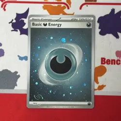 HD SWIRL Pokemon Darkness Energy 151 HD Holo Card - Image 1