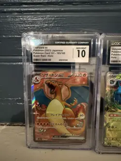 Lot Graded Pokemon Cards Holo Charizard Japanese CGC 10 Venusaur Raichu - Image 2