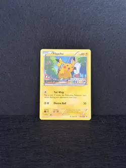 Pikachu Build-A-Bear Workshop Stamped Promo 20/108 Pokemon Card NM- LP Condition - Image 1