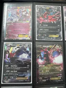 Pokemon Holo XY EX Trainer Lot 9 Cards Yvelta Cara Kukui Darkrai Promo Nm/LP - Image 2