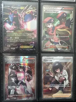 Pokemon Holo XY EX Trainer Lot 9 Cards Yvelta Cara Kukui Darkrai Promo Nm/LP - Image 4