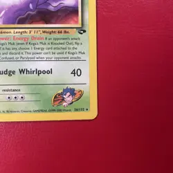 Koga's Muk 26/132 Gym Challenge Regular First Edition Pokemon Card - Image 2
