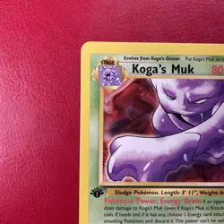 Koga's Muk 26/132 Gym Challenge Regular First Edition Pokemon Card - Image 4