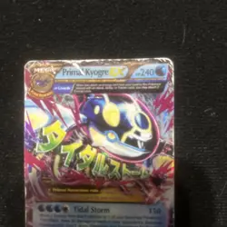 Pokemon TCG Mega Primal Kyogre EX Holo Ultra Rare Card 55/160 Primal Clash - Image 3