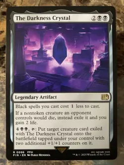 MTG TCG Final Fantasy The Darkness Crystal 0096 Regular Rare - Image 1