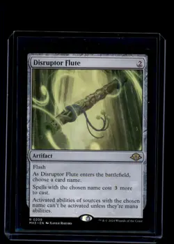 MTG Disruptor Flute #209 Rare Modern Horizons 3 - Image 1
