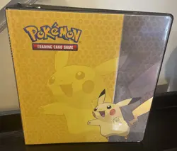 Ultra Pro Pokemon Pikachu 3 Ring Binder 84568 885321526022 - Image 1