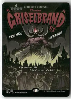 Griselbrand Innistrad Remastered Poster NM MTG 485 - Image 1