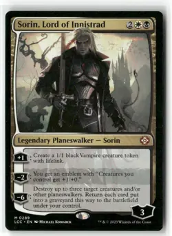 Sorin, Lord of Innistrad Commander: the Lost Caverns of Ixalan Regular - Image 1