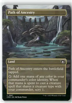 Path of Ancestry (Borderless) Commander Masters Regular - Image 1