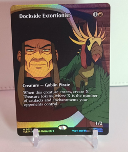 Dockside Extortionist (Borderless) FOIL 28 - MTG AVATAR THE LAST AIRBENDER NM - Image 1