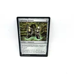 Lightning Greaves Adventures in the Forgotten Realms Magic the Gathering NM MTG - Image 1