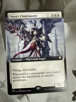 Norn's Choirmaster (Extended Art) Commander: Phyrexia: All Will Be One Regular - Image 1