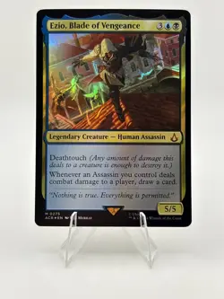 Ezio, Blade of Vengeance Universes Beyond: Assassin's Creed Foil Near Mint - Image 1