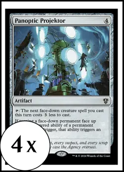 MTG - 4 x Panoptic Projektor - Playset of 4 - Karlov Manor Commander - Image 1
