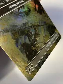 MTG Puresteel Paladin *BORDERLESS FOIL* Commander Masters 627 NM - Image 4