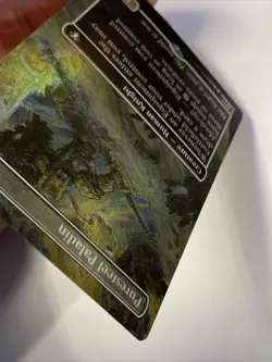 MTG Puresteel Paladin *BORDERLESS FOIL* Commander Masters 627 NM - Image 5