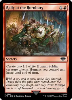 Rally at the Hornburg x1 - Universe Beyond: The Lord of the Rings: Tales of Midd - Image 1