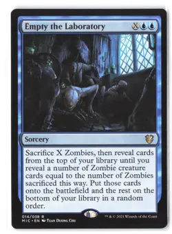 Empty the Laboratory 14 MTG MIC NM - Image 1