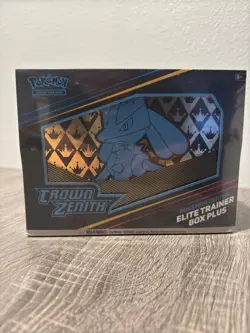 Crown Zenith Pokemon Center Elite Trainer Box Plus - Factory Sealed - Image 1