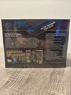 Crown Zenith Pokemon Center Elite Trainer Box Plus - Factory Sealed - Image 3